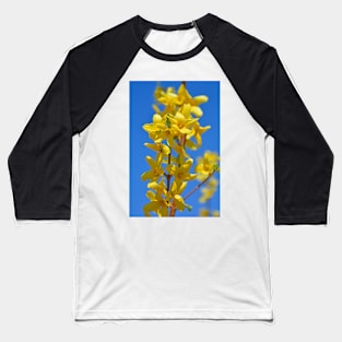 Forsythia Lynwood Flowers Baseball T-Shirt